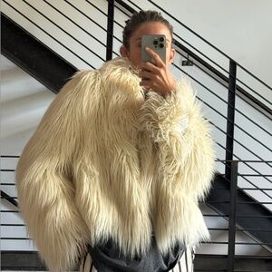 Stella McCartney Faux Fur Jacket